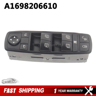 A1698206610 For Mercedes-Benz W245 A B Class Power Window Switch High Quality - Image 1 of 4