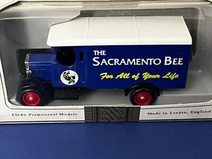 Vintage LLEDO Diecast 1931 Morris Van Sacramento Bee Newspaper - Picture 1 of 9