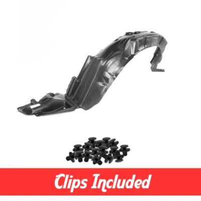 Front Driver Side Fender Liner w/ Clips For 2004-2009 Toyota Prius TO1250116 - Image 1 of 4