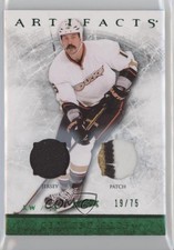 2012-13 Upper Deck Artifacts Emerald Jersey/Patch /75 George Parros #29 Patch