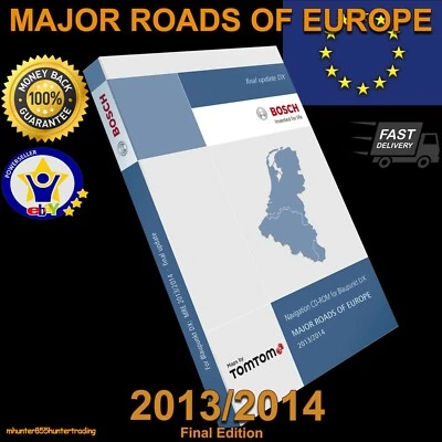 TELEATLAS DX MAJOR EUROPE NAVIGATION MAP DISC MFD1 MERCEDES COMAND 2.0 2014 GOLF - Image 1 of 4