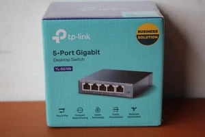 TP-LINK Technologies (TL-SG105) 5-Ports Gigabit Desktop Switch - Picture 1 of 6