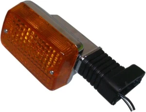 Complete Indicator Honda C50, C70, C90C Rear Chrome with Stem(Amber) - Picture 1 of 1