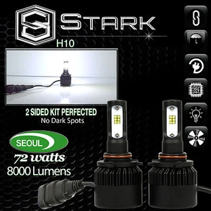 Kit todo en uno Seúl LED CSP 72W 8000LM 6000K luz antiniebla blanca - H10 9140 9145 - Imagen 1 de 6