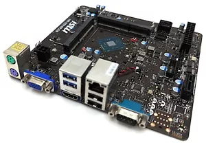 Placa madre MSI N3160I ECO-S01 Intel Celeron N3160 1,60 GHz DDR3 SDRAM Mini-ITX - Imagen 1 de 11
