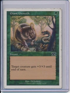 MTG GIANT GROWTH Starter 2000 233/350 Regular Common - Picture 1 of 3