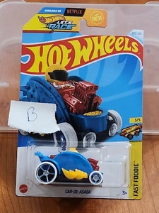 Hot Wheels Car-De-Asada Treasure Hunt TH Blue NICE! B - Picture 1 of 6