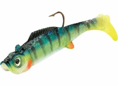 Lote de 6 plantillas/swimbaits Mimic Minnow Shad 3/4 oz - colores surtidos señuelos de pesca Foto 1 de 2