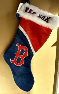 Boston Red Sox MLB Christmas Stocking Forever Collectibles 17" NWT - Picture 1 of 3