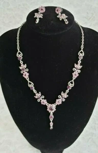 FASHION JEWELRY NECKLACE  and EARRING SET - Picture 1 of 8