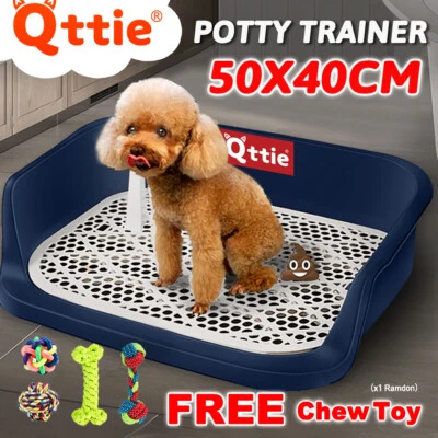 Qttie Large Dog Pet Potty Training Pee Pad Mat Toilet  Puppy Tray Indoor 3 Layer - image 1 of 4