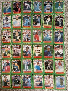 1987 Fleer Baseball Star Stickers. Also Team Stickers. Choose From Dropdown