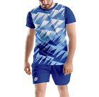 Printed Super Net Comfortable T shirt Shorts Set for Sports Gym