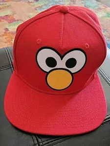 Pre Owned-Sesame Street Elmo Hat/Cap. Adjustable Size (Very Good Condition). - Picture 1 of 5