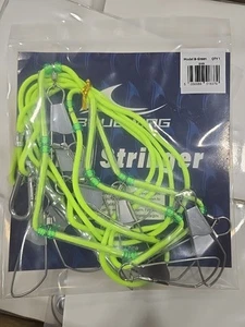 BLUEWING 8ft Fish Stringer con Pesce Spike in Acciaio Inox Resistente Venditore USA - Foto 1 di 2