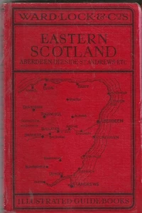 WARD LOCK RED GUIDE - EASTERN SCOTLAND (INCL. ABERDEEN) - 1940s - maps & plans - Picture 1 of 1