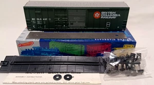 HO SCALE ROUNDHOUSE 1936 BRITISH COLUMBIA 50' Combo Door Box Car #5437 New Kit - Bild 1 von 5