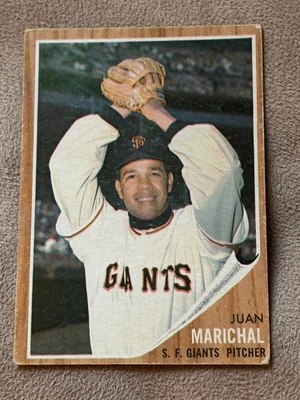 Tarjeta 1962 Topps Juan Marichal #505 segundo año en muy buen estado/ex Giants Foto 1 de 2