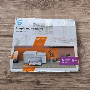 Hp Deskjet 4120e White Simple Multitasking Instant Inkjet All-in-One Printer - Picture 1 of 9