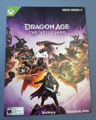 Dragon Age Veilguard Promo Store Shelf Backer 5 X 7” Display Card ONLY Xbox X - Image 1 of 4