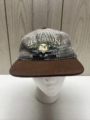 Винтажная кепка Youngan Branson итальянская шерстяная регулируемая для дальнобойщиков повседневная коричневая - Изображение 1 из 4