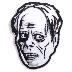 Auténtico UNIVERSAL Phantom of The Opera Cabeza Cosida en Pegamento en Parche NUEVO - Imagen 1 de 1
