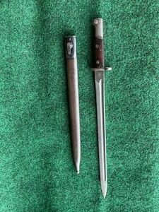 Pre WWII  M1924/30 Yugoslavian Mauser Long Bayonet yugo BT3 Matching Number - Picture 1 of 13
