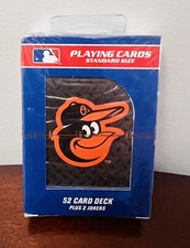 Baltimore Orioles Playing Cards Standard Size MLB Baseball Card Deck SEALED!