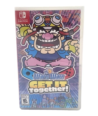 Warioware: Get It Together! - Nintendo Switch - Brand New Factory Sealed US Ver. - Image 1 of 4