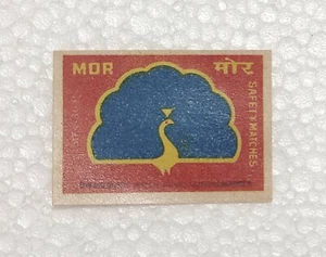 Vintage Original Mor Safety Matches Lables Collections - Picture 1 of 4