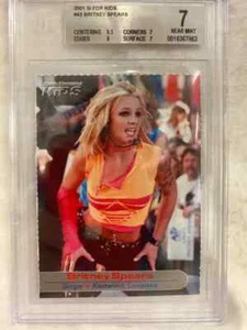 BRITNEY SPEARS ROOKIE Sports Illustrated For Kids SI 2001 BGS 7 - Picture 1 of 3