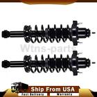 2 FCS Rear Struts with Coil Spring For Mitsubishi Outlander 2009 2008 Mitsubishi Outlander