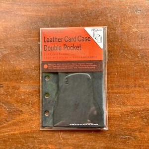 PLOTTER 022 Porta carte in pelle con doppie tasche Mini 5 appena lanciato nov 2024 - Foto 1 di 11
