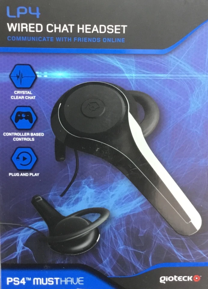 Playstation 4 - LP4 WIRED CHAT HEADSET PS4 (311) - Bild 1 von 1