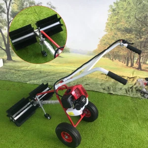 Benzin Kehrmaschine Kehrbesen Motorbesen Wildkrautb��rste Unkraut Entferner Neu - Imagen 1 de 16