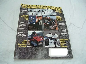 Motorcyclist Magazine December 1988 Jay Leno Bimota YB4 Transalp Yearbook Harley - Foto 1 di 1