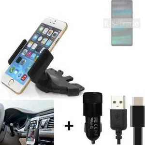 Pour Google Pixel 6a support slot CD + CHARGEUR titulaire Autoradio Smartphone u - Photo 1/6