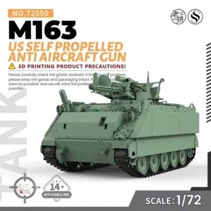 SSMODEL SS72550 1/72 Military Model Kit US M163 Self Propelled Anti Aircraft Gun - Picture 1 of 5