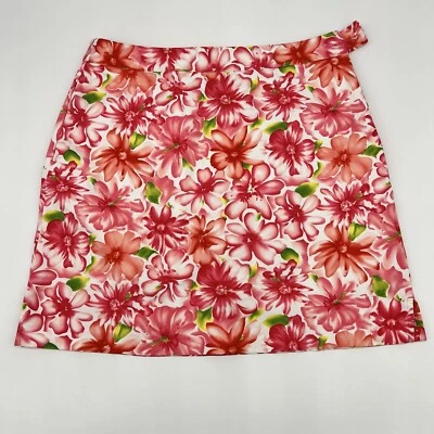 Falda deportiva de golf EP Pro Skort para mujer 8 elástica floral con bolsillos  Foto 1 de 4