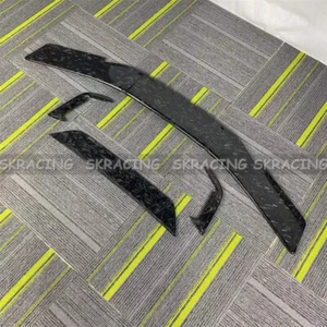 Forge Carbon Rear Trunk Spoiler Wing lip For Lamborghini Huracan Evo LP610 LP580 - Picture 1 of 15