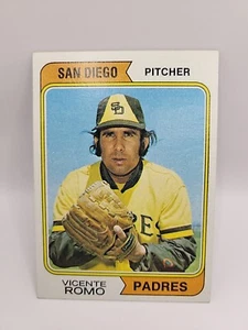 1974 Topps Vicente Romo #197 San Diego Padres EX-MT - Picture 1 of 6