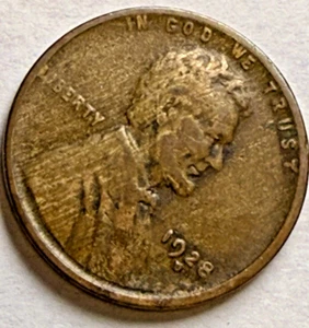 1928-D Wheat 1c Mixed Alloy “Woody” Error ~ VF?/EF ~ Sweet ~  N02 - Picture 1 of 4