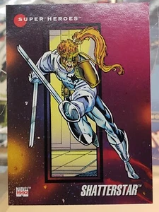 1992 Impel Marvel Universe Series III Super Heroes Shatterstar #42 VG - Picture 1 of 2