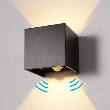 Motion Sensor LED Wall Lighting Sconce 7W Warm White 2700K 3000K Up Down Light