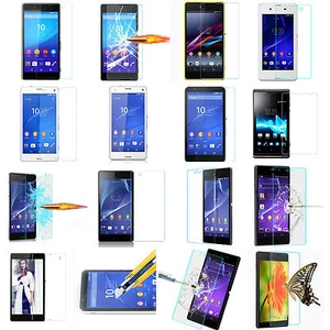 Tempered Glass Screen Protector Sony Xperia Z5 Z4 LG G4 HTC M9 Motorola Nexus 6 - Picture 1 of 8