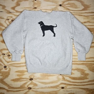The Black Dog Sweatshirt Mens XL Gray Pullover Crewneck Martha's Vineyard Heavy - Picture 1 of 11