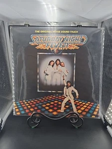 Saturday Night Fever Movie 1976 Soundtrack 2xLP WALLY CUT Vinyl VG+/VG+ 5 - Picture 1 of 16