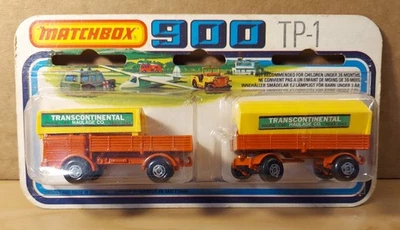 Camión y remolque Mercedes Matchbox Superfast TP-1 sin abrir Foto 1 de 2