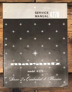 Marantz Model 4270 Receiver Service Manual *Original* - Picture 1 of 1
