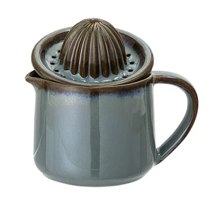 Bloomingville Lemon Juicer Green Stoneware Kitchen Tool - Picture 1 of 14